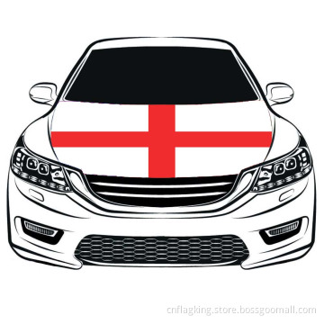 The World Cup England Flag Car Hood flag 100% Polyester 100*150cm